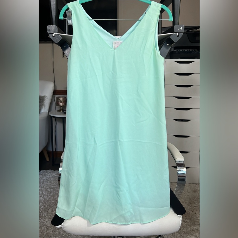 Nymphe light blue dress